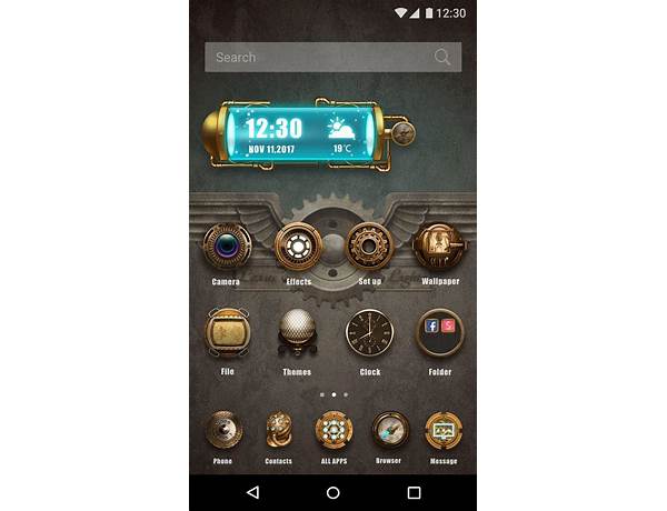 Steampunk GO Launcher Theme for Android - Download the APK from Habererciyes